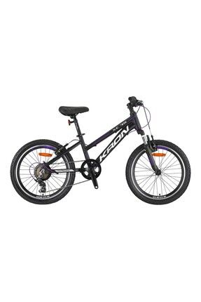 XC75 - 20" MTB LADY - 11 - 7 VİTES - V.B - MAT SİYAH - GRİ/MOR