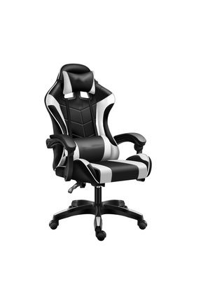 Beyaz Desen Oyuncu Koltuğu Gaming Chair ergonomik bilgisayar büro Koltuğu Kol Ayarlı sandalye
