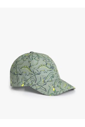 Kep Şapka Dinozor Baskılı