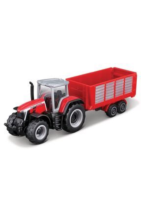 Mini Work Machines Traktör Ve Römork Set-03