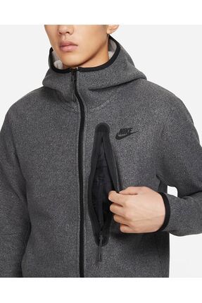 Nike Sportswear Tech Fleece Winter Full Zip Hoodie Polar Gri Erkek Sweatshirt Fiyat Yorumlar Trendyol