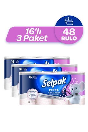 ® Extra Tuvalet Kağıdı Banyo Ferahlatma 48'li