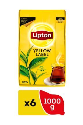 Yellow Label Dökme Çay 1000 Gr X 6 Adet = 6 Kg Dökme Çay