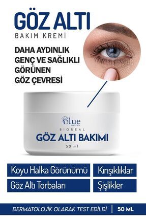 Kırışıklık Koyu Halka Oluşumu Karşıtı Nemlendirici Göz Kremi 50 Ml Göz Altı Ve Çevresi Için