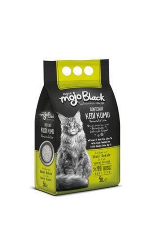 My Cat Mojo Black Parfum Kokulu Topaklasan Bentonit Kedi Kumu 5lt Fiyati Yorumlari Trendyol