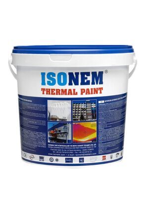 Thermal Paint Iç Dış Cephe Ve Çatı Isı Yalıtım Boyası Beyaz 5lt