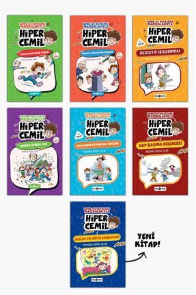 Hiper Cemil'in Komik Ve Heyecanlı Maceraları 7 Kitap Set