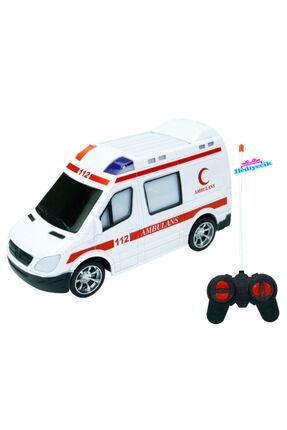 Uzaktan Kumandalı Full Fonksiyon Işıklı Ambulans Aracı