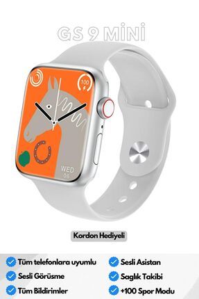Genel Markalar 200 300 mAh Watch 9 Mini Gs9 41 Mm Ak ll Saat Iphone Ve Android Tum Telefonlara Uyumlu Bildirim Se Fiyat Yorumlar Trendyol