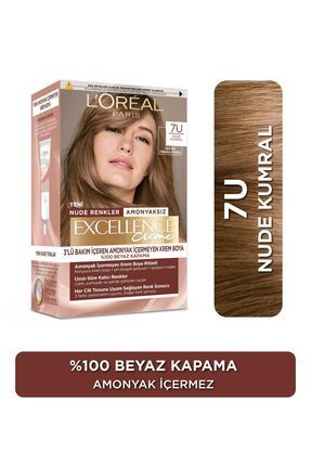 Excellence Creme Nude Renkler Saç Boyası – 7u Nude Kumral