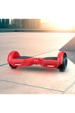 GoldMaster Gomaster Mat K rm z 6.5 Inch Ak ll Dengeli Elektrikli Kaykay Hoverboard Red Fire 8698758837959 Fiyat Yorumlar Trendyol