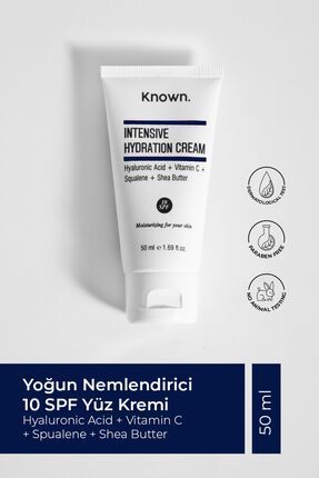 Yoğun Nemlendirici Yüz Kremi 10 Spf 50 ml