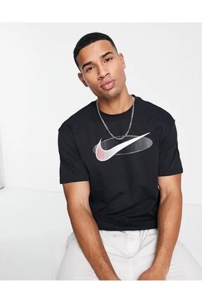 Nike Sportswear Tee M90 Swoosh Siyah Erkek T shirt Fiyat Yorumlar Trendyol