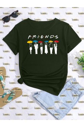 PENTH LUS friends f.r.i.e.n.d.s bask l oversize T shirt Fiyat Yorumlar Trendyol