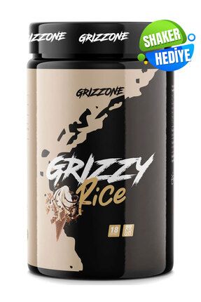 Grizzy Rice Pirinç Unu 900 gr 18 Servıs Dondurma Aromalı Shaker