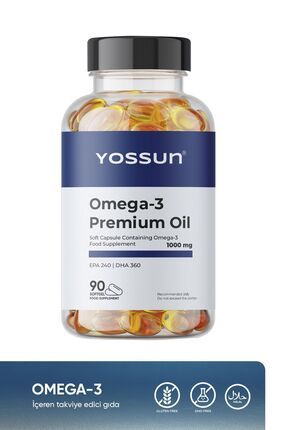 Omega-3 içeren Yumuşak Kapsül Takviye Edici Gıda