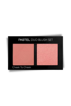 Duo Blush Set Cheek To Cheek - Ikili Allık Seti 10 Hot Pink