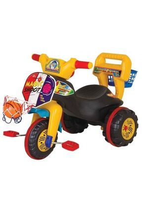 Enhoş Toys Siyah Potalı 3 Tekerlekli Bisiklet Eb-7069