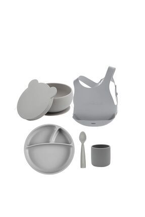 BLW Beslenme 5'li Set Powder Grey