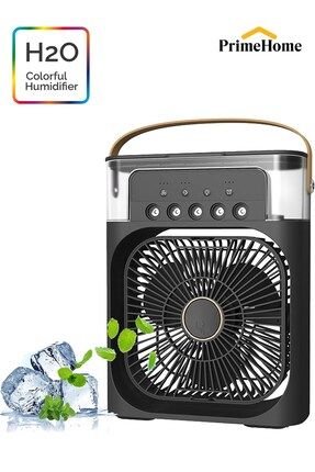 5 Başlık Mini Fan Klima H2o Humidifier Ortam Oda Nemlendirici Vantilatör Hava Soğutucu Fan