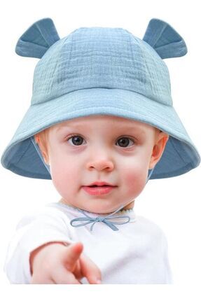 Müslin Bebek Şapka 0-2 yaş