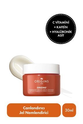 C Vitamini & Niasinamid Içeren Ginzing™ Canlandırıcı Jel Nemlendirici 30ml