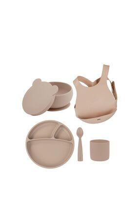 BLW Beslenme 5'li Set Bubble Beige