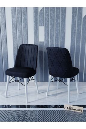 Kaffahome Ovo Serisi Ayta 80x130 Ac l r Yemek Masas Yemek Masa Tak m 6 Siyah Sandalye Fiyat Yorumlar Trendyol