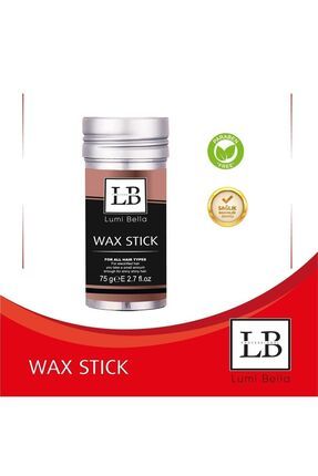 Hair Wax Stick 75gr - Bitkisel Saç Sabitleyici Şekillendirici