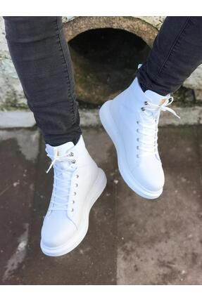 Lisinya941 Yüksek Taban Ayakkabı Beyaz