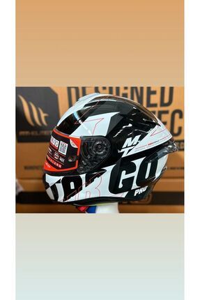 MT TARGO PRO BIGER KAPALI KASK B0 GLOSS PEARL WHITE