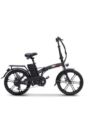 MX25 Pro Elektrikli Bisiklet Katlanabilir Elektrikli Bisiklet SİYAH