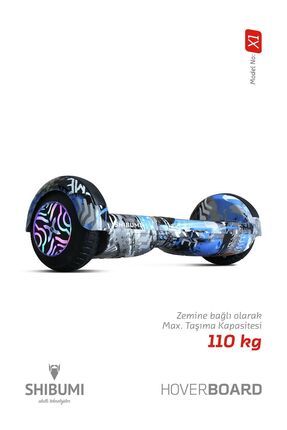 SHIBUMI Elektrikli Kaykay Hoverboard 350 Watt Mavi Garantili Lityum Pil Fiyat Yorumlar Trendyol
