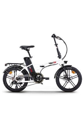 Elektrikli Bn5 Pro Katlanabilir Bisiklet Beyaz