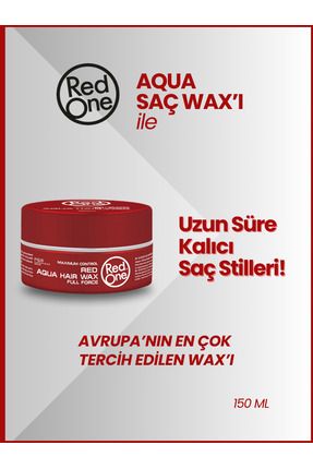 Redone Full Force Aqua Wax Red 150 ml