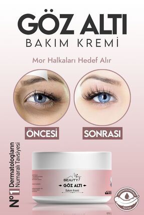 Göz Altı Morluk Ve Torbalanma Karşıtı Yoğun Nemlendirici Göz Kremi 50 ml Tüm Cilt Tipleri