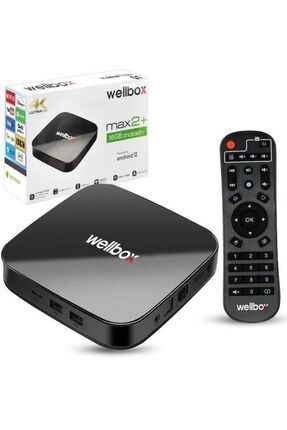 Max2 Android Tv Box Tvbox-andorid box Iptv Media Player 2gb Ram 16GB Hafıza Android 12