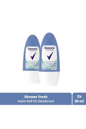 Üstün Koruma Kadın Roll On Deodorant Shower Fresh 72 Saat Kesintisiz Koruma 50 ml X2