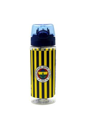 Çubuk Desenli Plastik Matara 500 ml Lacivert (24791)