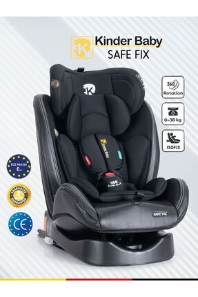 Safe Fix 360 Derece Dönebilen 0-36 Kg Isofixli Oto Koltuğu