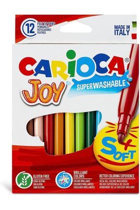 Joy 12 Renk Yıkanabilir Keçeli Kalem 40614
