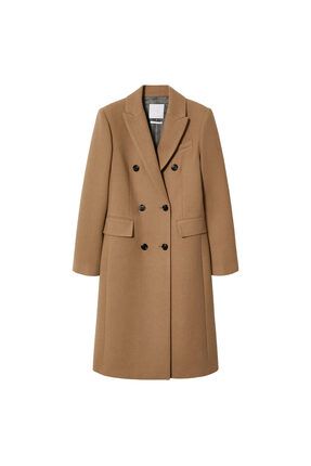 MANGO Koyu Camel Kad n Palto 47050096 Fiyat Yorumlar Trendyol