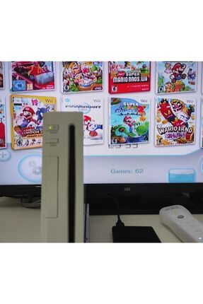 100 Oyunlu Wii Mario Sonic Mickey Adet Oyun Yüklü