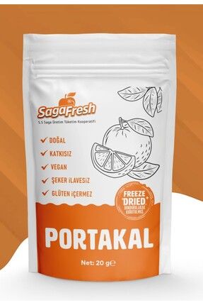 Dondurularak Kurutulmuş Portakal Dilimleri (20G)