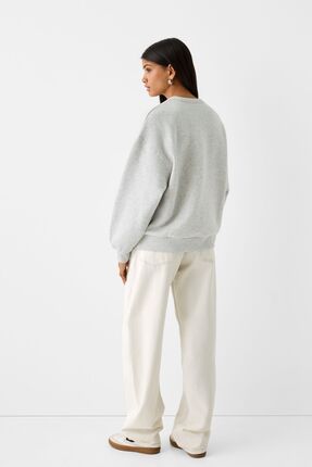 Sweat oversize bershka outlet