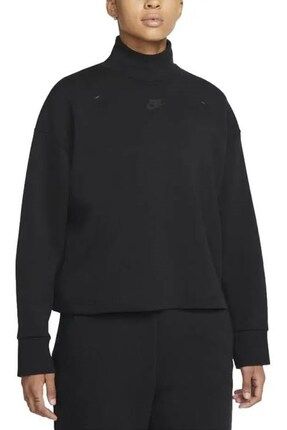 Nike fleece turtleneck top