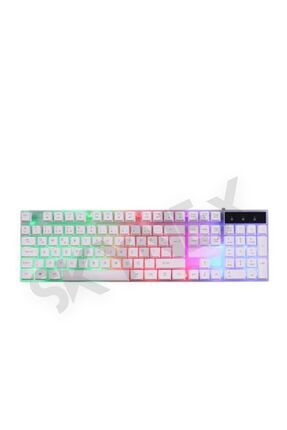 Oyuncu Rgb Işıklı Kablolu Q Klavye