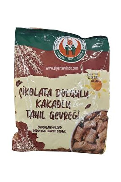 Tarım Kredi Çikolata Dolgulu Kakaolu Tahıl Gevreği 300 Gr