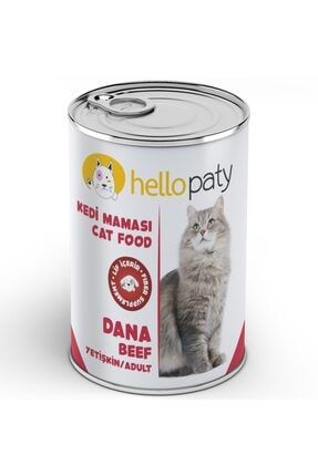 Hello Paty 24 Adet 415 Gr Yetiskin Dana Etli Mama 24 Lu Yas Konserve Kedi Mamasi Fiyati Yorumlari Trendyol