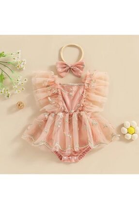 Bebek elbisesi tulum elbise doğum günü özel gün elbisesi